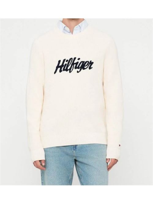 seasonal graphic cotton cneck Tommy Hilfiger | MW0MW41647AEF.AEF